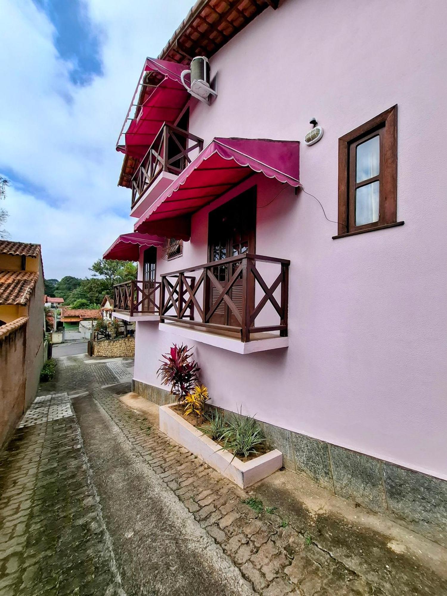 Casa Rosada Seu Refugio Na Serra Hotel Miguel Pereira Exterior photo