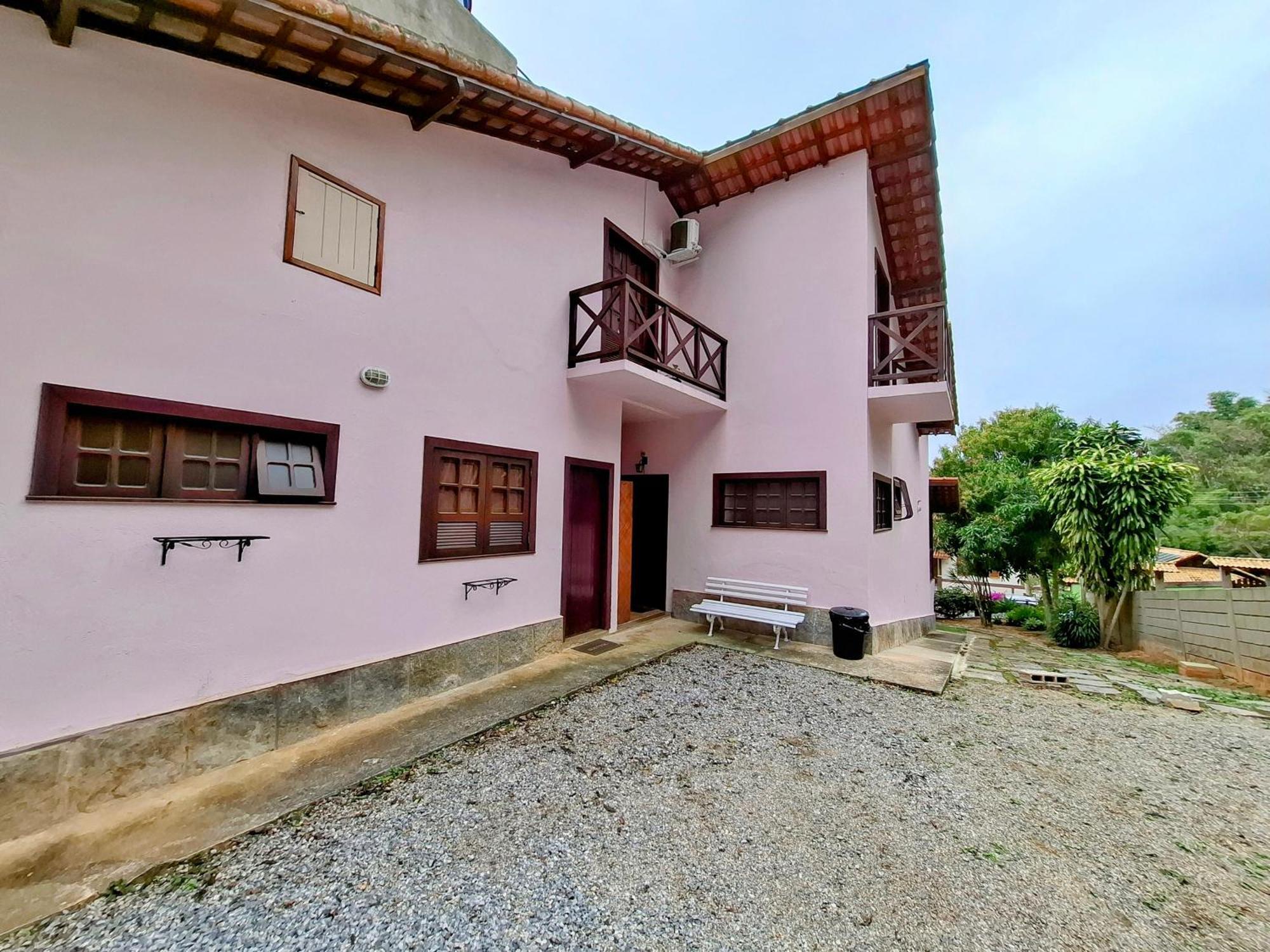 Casa Rosada Seu Refugio Na Serra Miguel Pereira Exterior photo